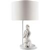 Lladrò LLADRO' Lampada da Tavolo Pace Interiore 63x40cm Porcellana
