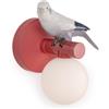 Lladrò LLADRO' Applique Muro Parrot Sinistra 21x15cm Porcellana