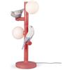 Lladrò LLADRO' Lampada da Tavolo Parrot 45x20cm Porcellana