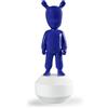 Lladrò LLADRO' Scultura The Indigo Blue Guest Modello Piccolo 30x11cm Porcellana