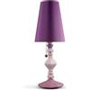 Lladrò LLADRO' Lampada da Tavolo Belle De Nuit Rosa 57x20cm Porcellana
