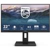 PHILIPS MONITOR PHILIPS LED 21.5 Wide 222S9JML/00 VA 1920x1080 4ms 250cd/mq 3000:1 (20.000.000:1) 2x2W MM PIVOT Reg.H VGA HDMI DP"