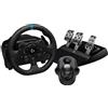 Logitech G Kit da corsa Logitech G923 SE: volante da corsa e pedali G923, TRUEFORCE, vera pelle + leva del cambio Driving Force Per PS5, PS4, PC, Ma