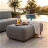 MIlani Home MAMBO - pouf con struttura in alluminio e tessuto idrorepellente