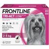 Frontline tri act antiparassitario per cani 2 - 5 kg 6 pipette