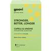 THE GOOD VIBES COMPANY Srl Goovi Stronger Better Longer Integratore Capelli & Unghie 60 Compresse
