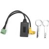 Akozon Kit Bluetooth per Auto 5.0 Adattatore AUX 4 Pin 12 Pin Con Cablaggio del Microfono da 59,1 Pollici Adatto per MMI AMI 3G / Q5 / A4L / A6L / Q7 / A5 / S5