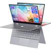 BMAX 2 in 1 Notebook 14 Pollici PC Touch Screen Alder Lake N100 CPU 16GB RAM 512GB SSD Convertibile 360° Win 11 Pro Computer Portatile, Tastiera Retroilluminata 1920×1080 IPS Bluetooth 4.2 Type Cx2