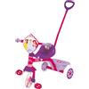 Triciclo a Pedali con Manico First Trike Disney Principesse