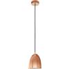 Eglo Leuchten my light Lampadario a sospensione Coretto 2 cupola in alluminio colore rame lucido d.19 cm 1XE27 94744/20