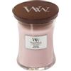 Woodwick Rosewood Media ood Candela Profumata Vasetto