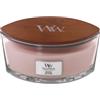 Woodwick Rosewood Ellipse d Candela Profumata Vasetto