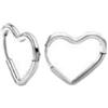GM INDUSTRIE ITALIANE Srl ATELIER FRATTINA 88 ORECCHINO CUORE ARGENTO