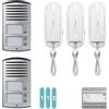 Bticino Kit citofono Trifamiliare doppio ingresso Sprint a 2 fili - 3 chiamate - 366821/3