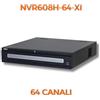 Dahua - NVR PRO 64 canali, AI WizMind 8HDD, I/O allarme, I/O audio - NVR608H-64-XI (4K) S
