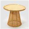 Enzo De Gasperi EDG Enzo De Gasperi Tavolino Rotondo in Bamboo H49 D59 cm