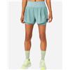 Asics Road 2-n-1 W - Short Running - Donna - Verde