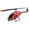 Amewi Bell 206 Jet Ranger CP Elicottero 6 Canali 6G RTF telecomandato Heli Scale, Rosso Nero 1:33
