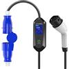 EV CHARGER CARICATORE PER Auto elettrica tipo 2 32A 220v monofase Wbox 7 KW