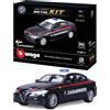 BBURAGO Auto 1:24 Model Kit Giulia Carabinieri - REGISTRATI! SCOPRI ALTRE PROMO