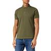 Tommy Hilfiger Uomo Maglietta Polo Maniche Corte 1985 Slim Fit, Verde (Army Green), S