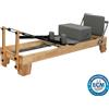Tekkfit Reformer Pilates Legno Rubber Wood Professionale - REF-01-X 150 Kg