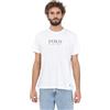 Ralph Lauren T-Shirt Uomo Bianco T-Shirt Casual con Stampa Logo L