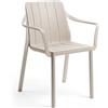 Nardi poltrona tiberina corda cm 59x55,5x81 h