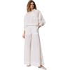 TWINSET Pantaloni a palazzo in mussola