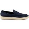 FRAU SLIP-ON IN SUEDE 24D4 BLU PANNA