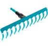 Gardena Rastrello combisystem: Rastrello a 12 denti, accessorio per la raccolta, il diserbo e la lavorazione del terreno, larghezza 30 cm (3177-20)