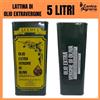 OLIO EXTRAVERGINE di oliva ACLOVA lattina da 5 litri d'oliva extra vergine latta