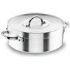 Lacor, Pentola per arrosti con coperchio, 28 cm