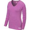 TCA Elle Maglia Termica da Donna a Manica Lunga - Maglietta Termica da Corsa - Lilla, S
