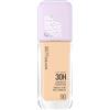 Maybelline New York 30H Lumi Matte Foundation, look ultra fresco a lunga durata, con finitura opaca, fondotinta strutturabile e riflettente, colore: 90 molto chiara, neutro, Superstay