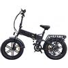 Engwe ENGINE X Bicicletta elettrica pieghevole 20 Inch Fat Tire, motore 250W, batteria 48V 13Ah, Sospensione completa - Nero