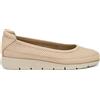 FRAU Ballerina comfortTech in nabuck punzonato Panna