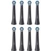 Oral-B iO Series Gentle Care Black, Original Replacement Round Brush Heads, Suitable for Sensitive Gums, 8