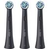 Oral-B Testine di Ricambio iO Series Ultimate Clean Black, testine rotonde di ricambio originali, con setole CrissCross per pulizia e rimozione della