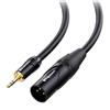 Cable Matters Cavo da 3,5 mm (1/8 di pollice) a XLR (cavo da XLR a 3,5 mm) da maschio a maschio, 1,8 metri