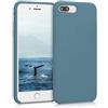 kwmobile Cover per Apple iPhone 7 Plus/iPhone 8 Plus Custodia - Back Case per Smartphone in Silicone TPU - Protezione Gommata - antique stone
