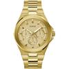 GUESS BR GLD CS W/BR GLD TR W/P CAMERA GLD/CAMPO SOLE MF DL/BR/P GLD BRCT, Champagne