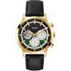 GUESS Orologio Analogico al Quarzo Uomo con Cinturino in Pelle GW0581G2