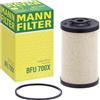 Mann Filter MANN-FILTER BFU 700 x Filtro carburante - VEICOLI INDUSTRIALI + BUS