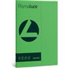 Favini Cartoncino colorato A4 Rismaluce verde - tinte forti - risma 50 fogli