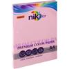 Nikoffice Carta colorata colori pastello formato A4 Nikoffice 5 colori assortiti pastello 160 g - 125 ff - 23NIK094/160 - F04267