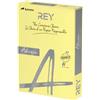 International Paper Carta colorata A3 International Paper Rey Adagio (80 gr) giallo canarino - tinte forti - risma 500 fogli