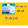 Tena 4 PACCHI DI TENA COMFORT MAXI DA 34 PEZZI (136 COMFORT)