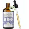 Wolfsbacher Olio di Lino Biologico per Cani e Gatti 100ml I Naturale e Spremutura a Freddo - Alternativa Vegana allOlio di Salmone dalla Germania I Supporto per Pelo e Pelle grazie agli Om...