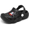 INMINPIN Unisex Bambini Zoccoli Ragazzi Ragazze Bambino Sandali da Giardino Estivi Ciabatte Scarpe Mare Spiaggia Piscina,Nero,33 EU= Fabbricante 34